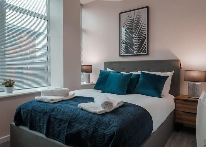 Contemporary 2 Bed - Sleeps 4 Daire Manchester
