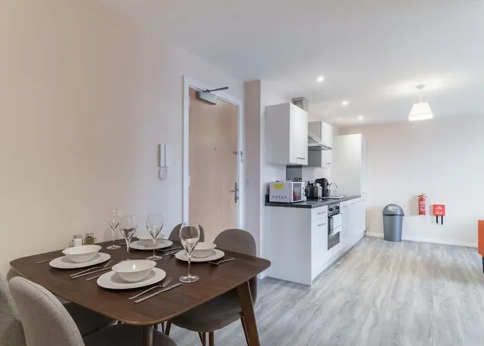 Appartement Bright 2 Bed - Sleeps 4 Manchester