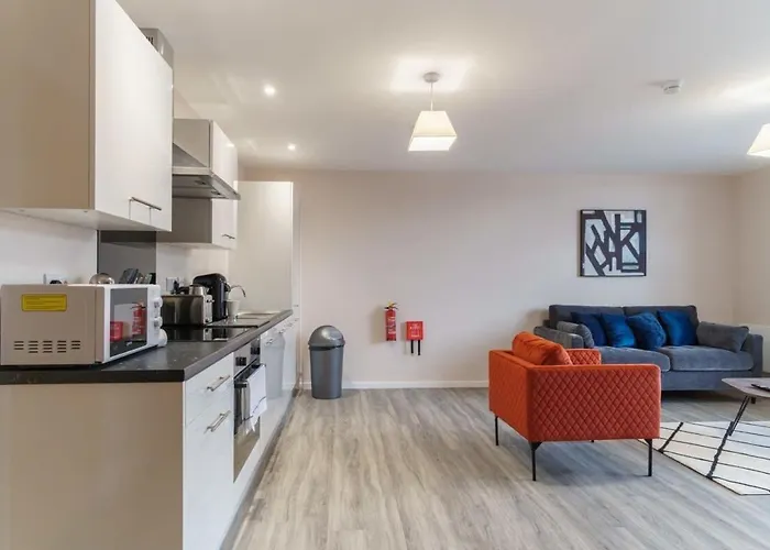 Appartement Bright 2 Bed - Sleeps 4 Manchester