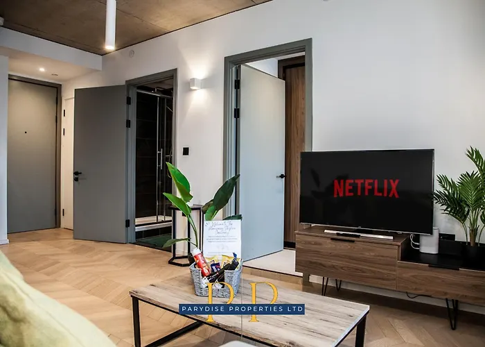 Deansgate Luxury - Modern & Warm 1-bed - Ideal For Business Or Work - Presented By Parydise * 맨체스터