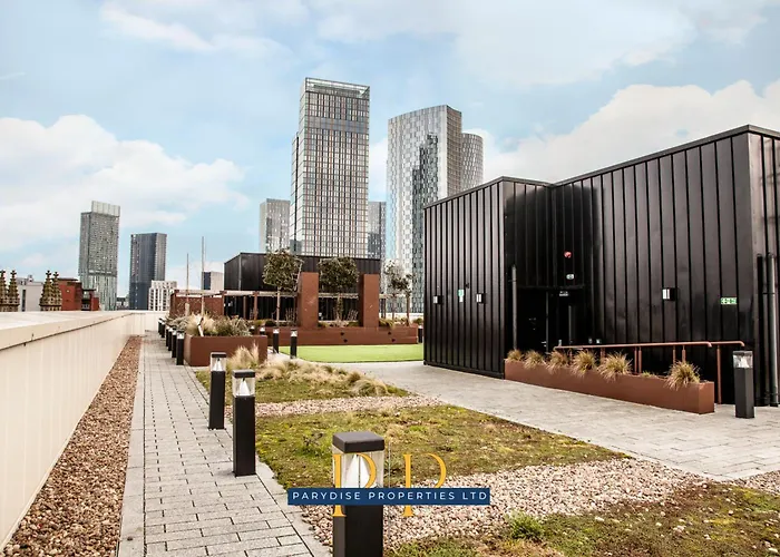 Skyview - Luxury & Modern 1-br Urban By Parydise 아파트 맨체스터