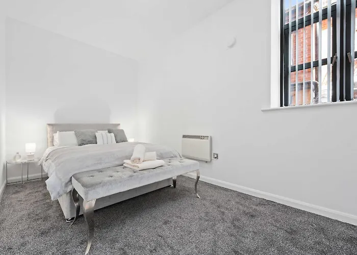 Apartmán Modern 2bed Northern Quarter, Long Stays, Contractors