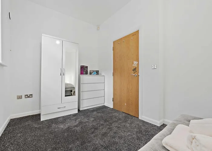 Modern 2bed Northern Quarter, Long Stays, Contractors Daire Manchester