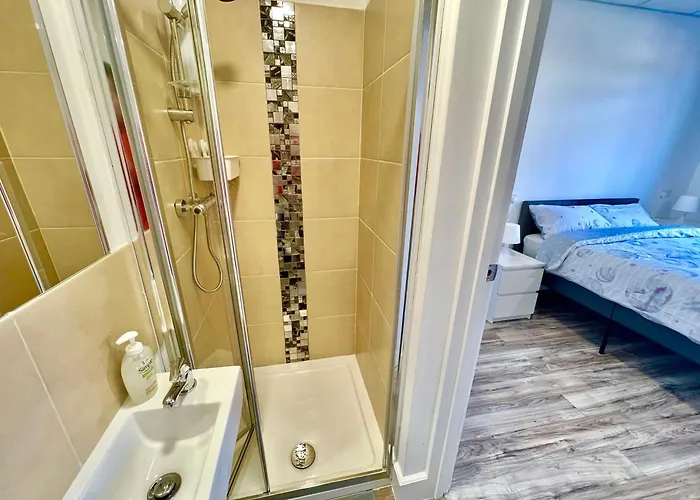 Accommodatie bij particulieren Lux En-suite Coop Arena Mancity Stadium Piccadilly Manchester