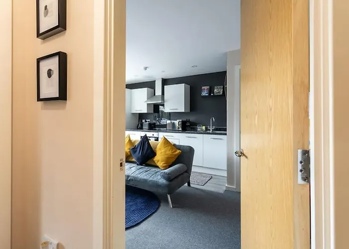 アパート Bright 1 Bedroom Flat In Salford With Parking Available *