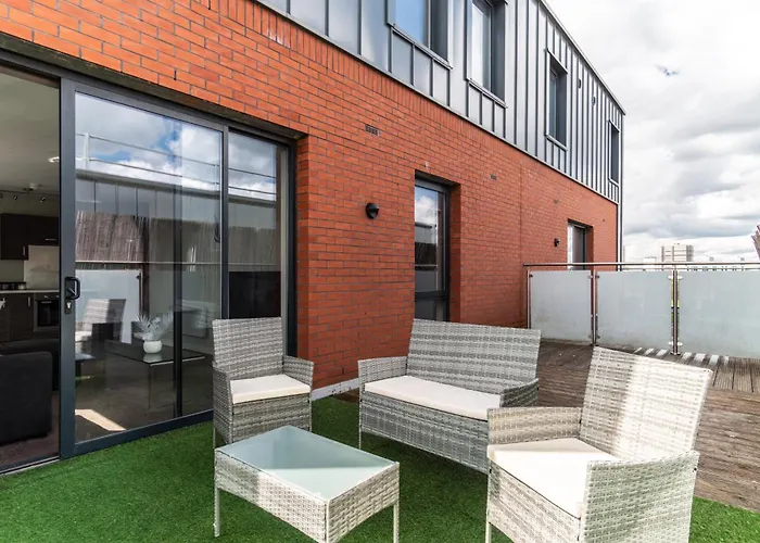 Prime Location 1 Bed Penthouse Apartament Manchester