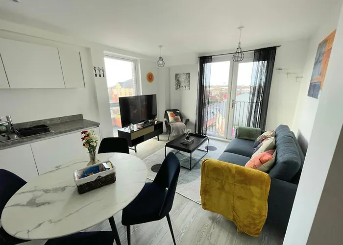 Apartmán 1b-steps To Uni&stadium- Wi-fi Netflix Breakfast Manchester