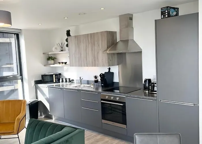 Apartment Luxury 2 Bed With View Manchester