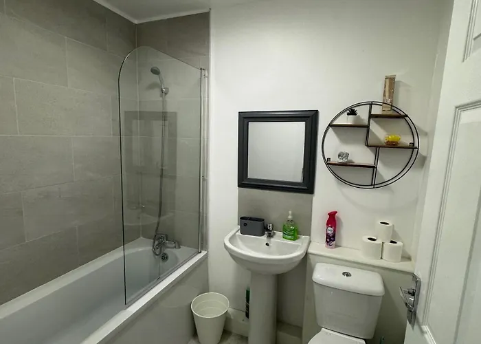 아파트 Mk Apartments, Chorlton, Car Park *