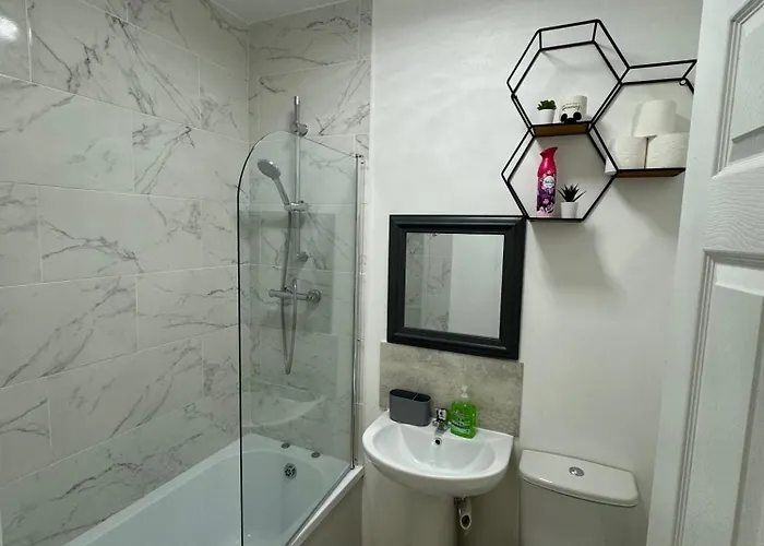 아파트 Mk Apartments, Chorlton, Car Park