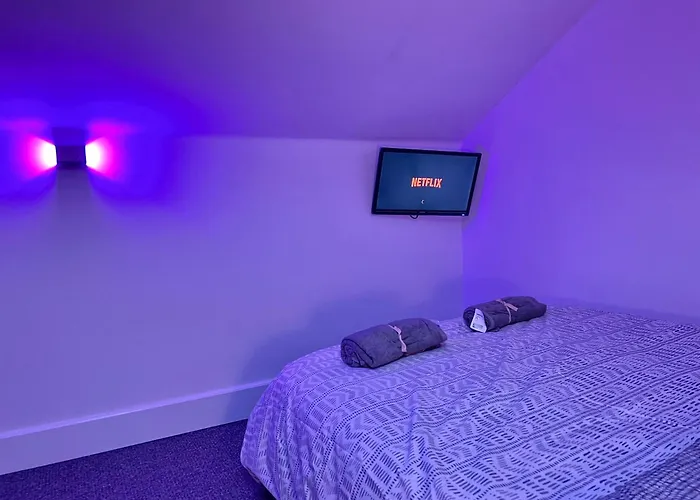 아파트 Lux 2 Bed Mancity Stadium, Coop Arena, Picadilly 맨체스터