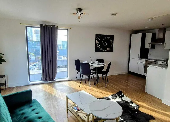 Penthouse- 2 Bedroom Apartmán Manchester