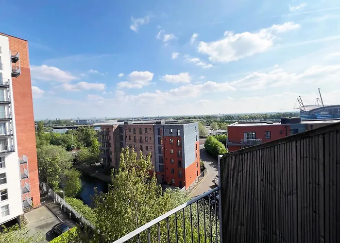Apartament 2 Bed Sportcity Opposite Etihad Stadium & Coop Live Manchester