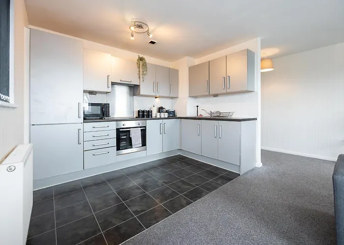 Apartmán Manchester, Etihad Stadium View , Coop Live, Modern 2 Bed Apartment, Manchester