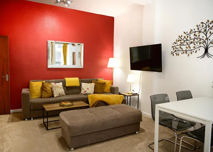 Autumn Breeze - 2br - Sofa Bed - Wifi - Free Parking - - Didsbury 아파트 *