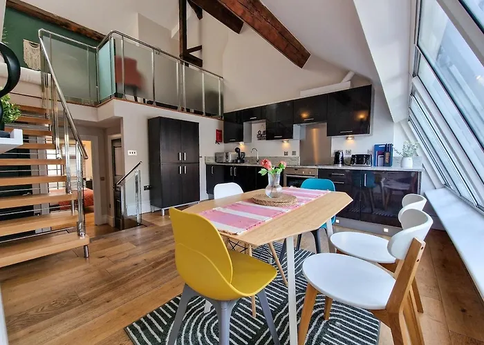 度假居 Luxury Piccadilly Duplex Flat By Superhost 曼彻斯特