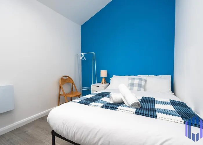 Santorini Blues By Cefas - Free Parking - - Near Airport * מנצ'סטר