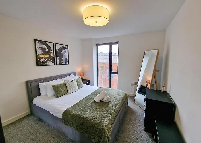 아파트 2 Bed Ancoats Centre Flat By Superhost *