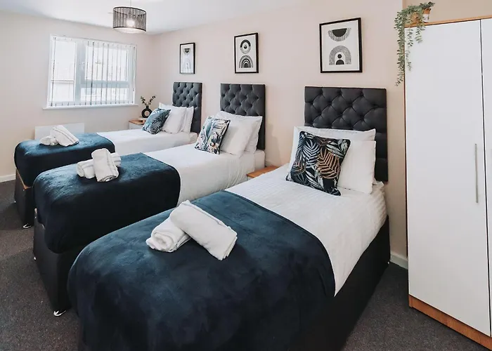 Apartament Ideal Near Old Trafford Manchester