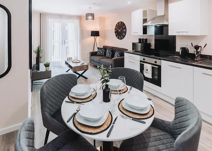 Apartament Ideal Near Old Trafford Manchester