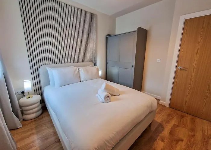 Free Parking Centre Flat By Superhost Feriehus Manchester