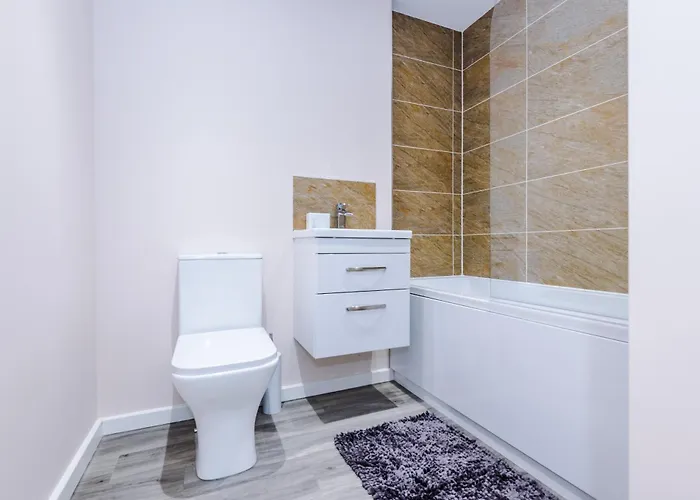 Apartamento Modern Comfort - 1 Bedroom - Free Parking, Transit Links, Close To Stadiums Mánchester