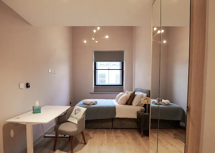 M1 Centre 3 Bed 3 Bath Luxe Penthouse * 맨체스터