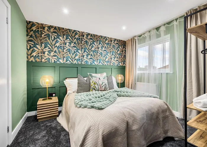 Semesterbostad Amazonian Luxury Family Mcr Centre Etihad Free Parking Manchester