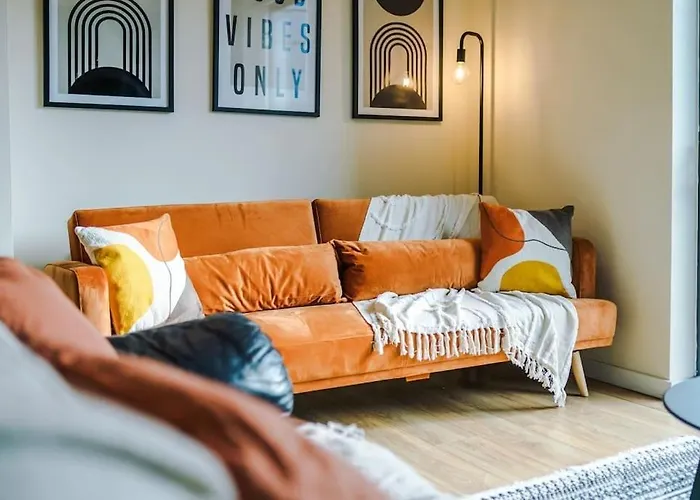 Daire Modern 2br Near Centre - Free Parking Garage Manchester