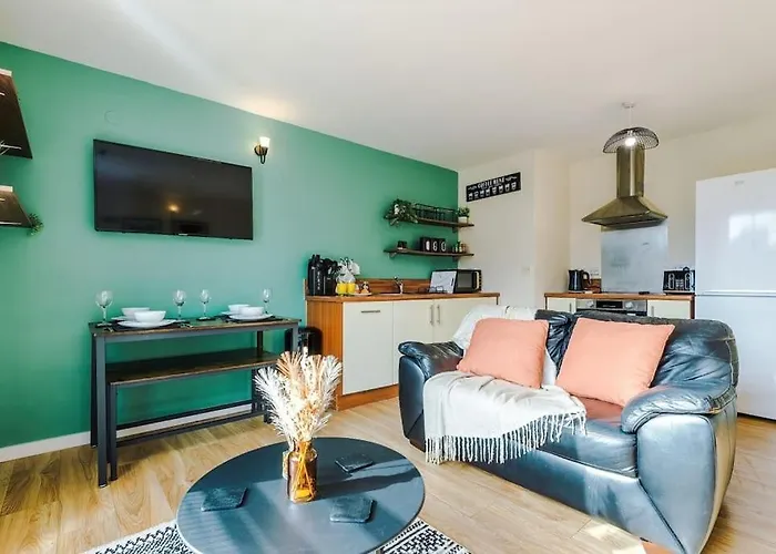 Modern 2br Near Centre - Free Parking Garage * 맨체스터