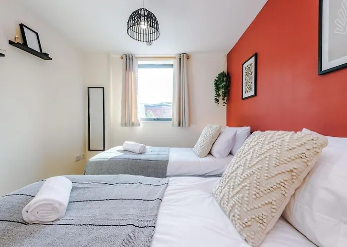 Modern 2br Near Centre - Free Parking Garage * 맨체스터