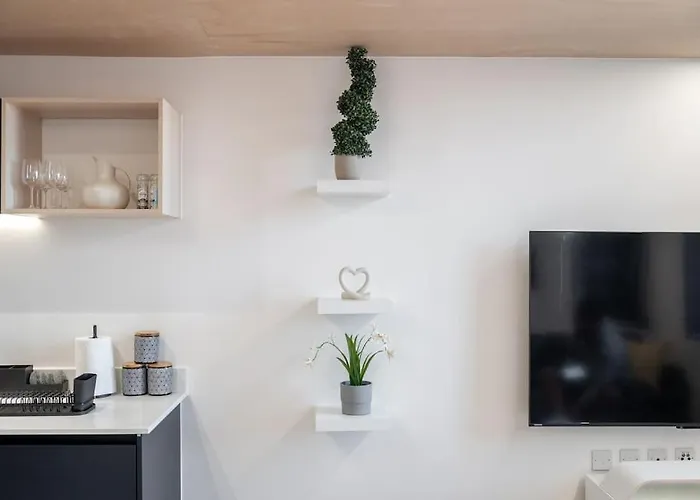 Stylish Modern Apartamento Mánchester