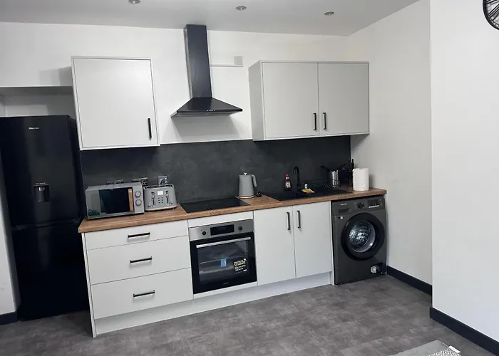 Sleeps 5 With Parking Lejlighed Manchester