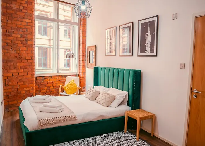 Chic Georgian Flat In * Mánchester