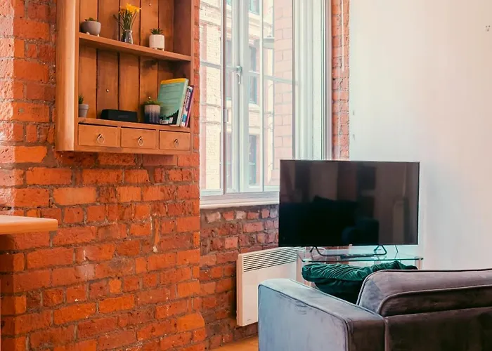 Chic Georgian Flat In * Manchester