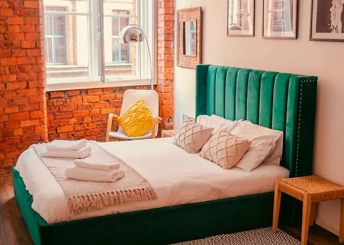 Chic Georgian Flat In * 맨체스터