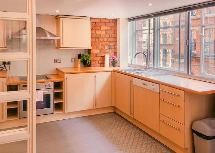 Chic Georgian Flat In 맨체스터