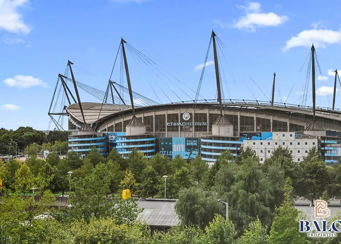 Apartament Modern Spacious 2bedroom Great! Location By Etihad Mancity Stadium& Coop Live Arena