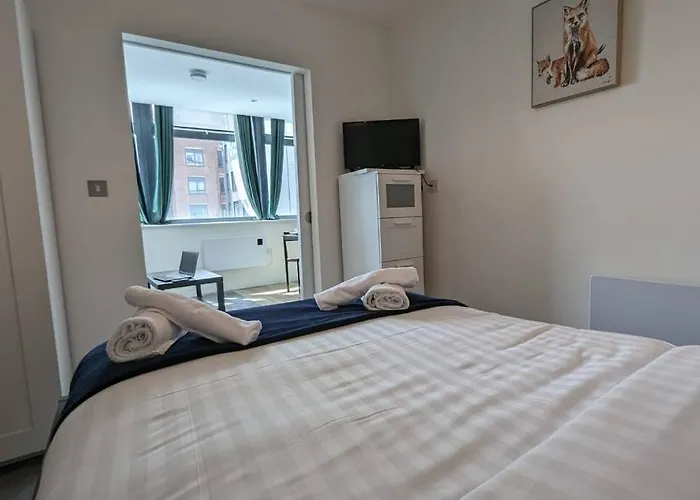 Lovely 1br Penthouse Near Mcr Stadiums * 맨체스터