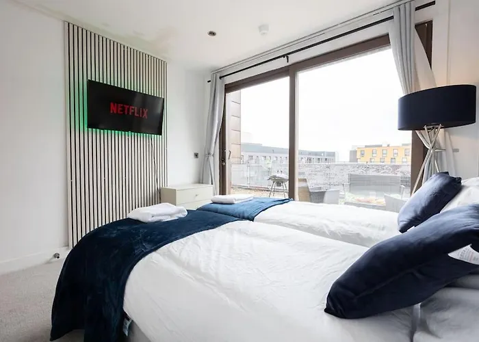 Near Centre,penthouse,etihad ,cooplive * 曼彻斯特