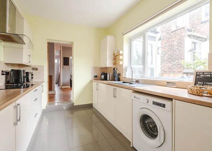 Apartamento Vibrant&spacious 3br House, Near City&salford Quays, Free Parking Mánchester