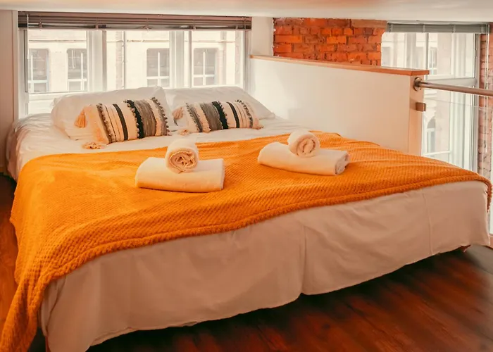 Chic Georgian Flat In * Mánchester