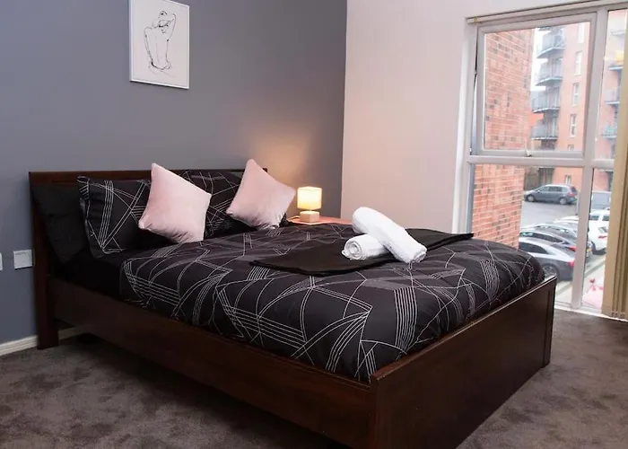 Luxury 2br Near Mcr And Etihad Stadium 아파트 맨체스터