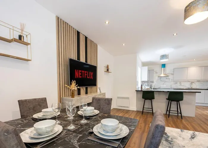 Luxury 2br In Chorlton, Free Parking Apartamento Mánchester