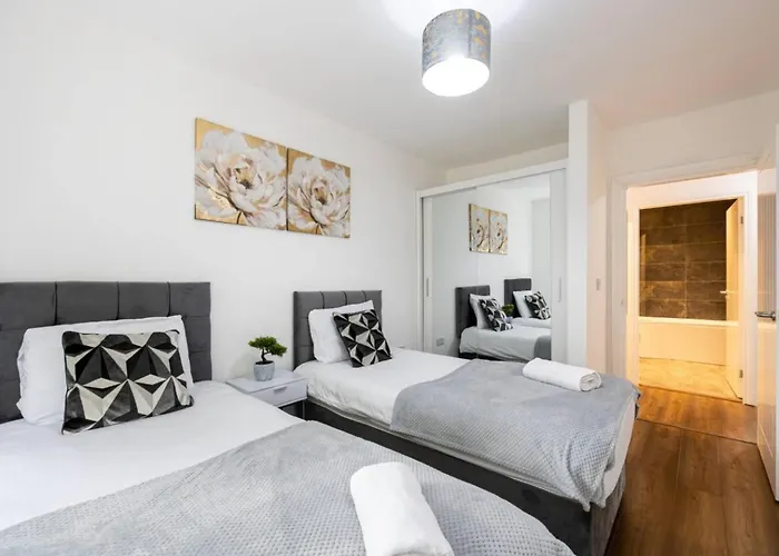 Luxury 2br In Chorlton, Free Parking