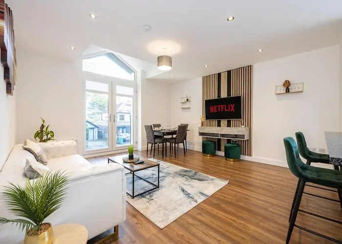 Luxury 2br In Chorlton, Free Parking Manchester