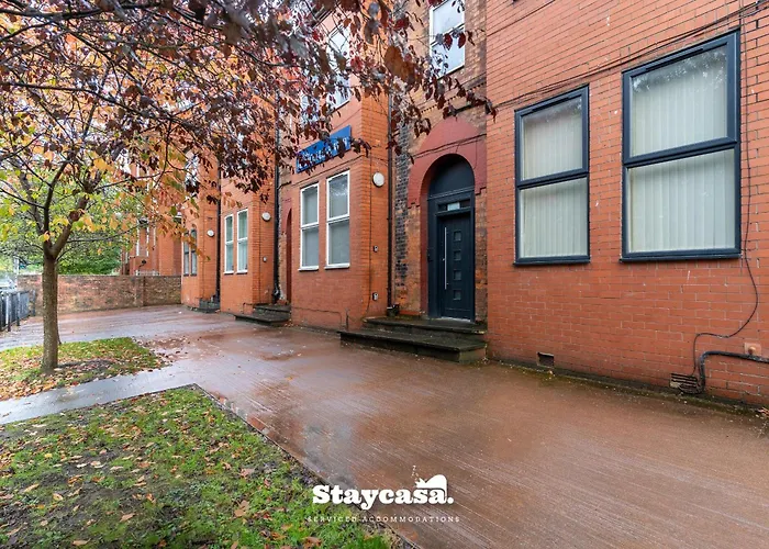 Casa Cove Gf Flat Free Parking - 5min To Hospital Manchester