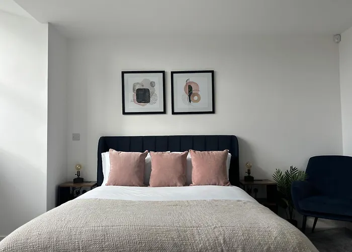 아파트 Apt, Free Parking, Business, Couples & Families 맨체스터