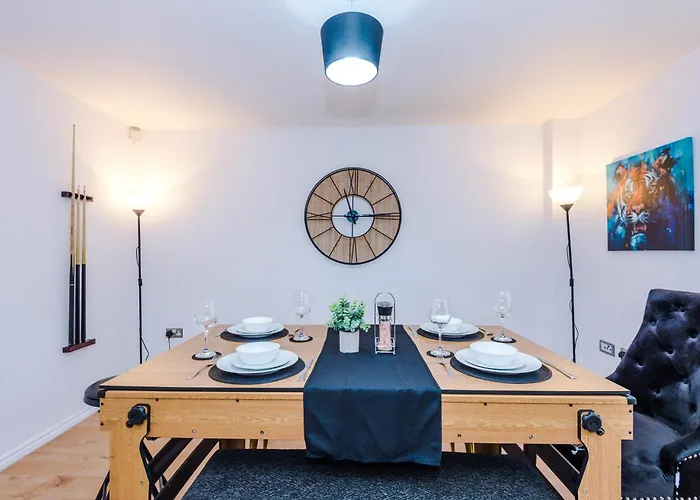 Apartamento Comfy 2 Bedroom In Manchester, Pool Table And Ps4 Mánchester