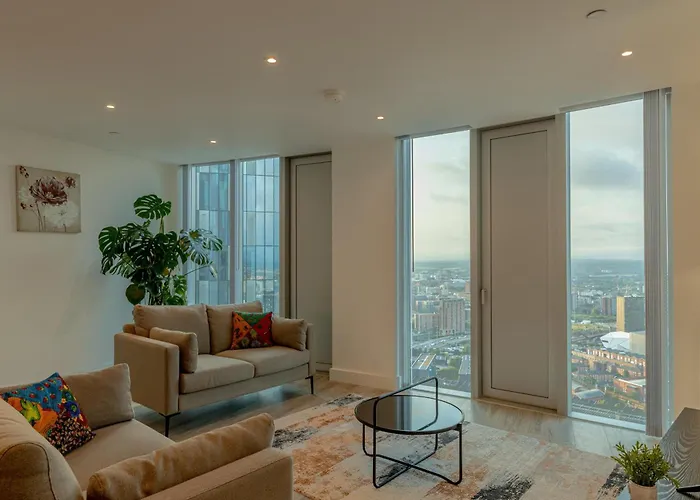 Apartmán Ahg Luxury Tower Suite - Stunning City Views At Central Manchester